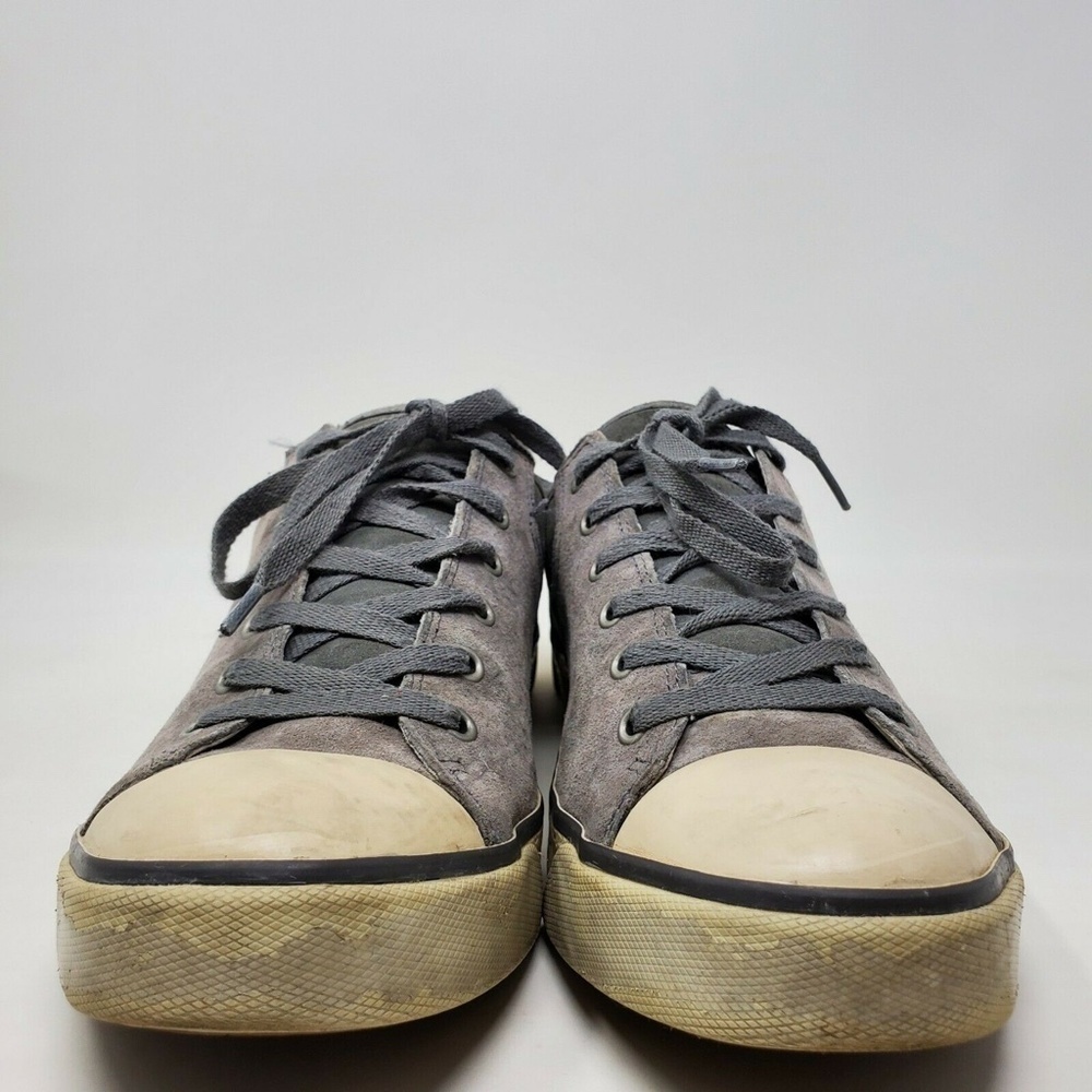UGG AUSTRALIA EVERA 1888 Gray Suede Tennis Sneaker - Picture 3 of 11